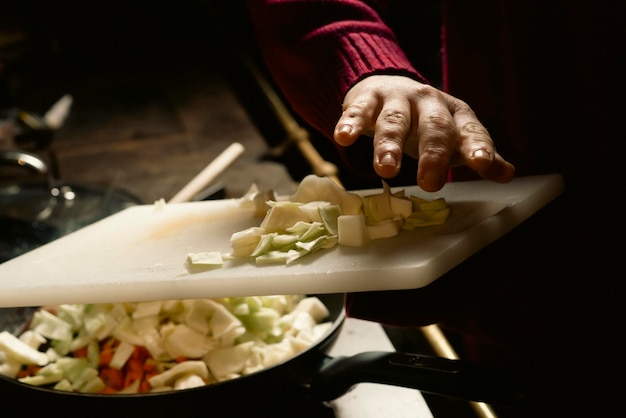 Ukážka dopytnej prípravy jedla